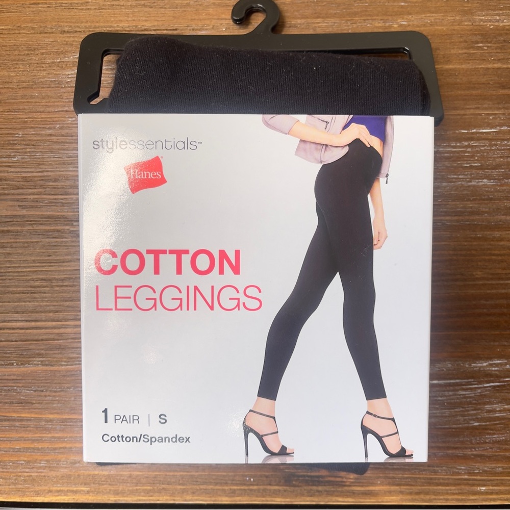 Hanes Black Leggings